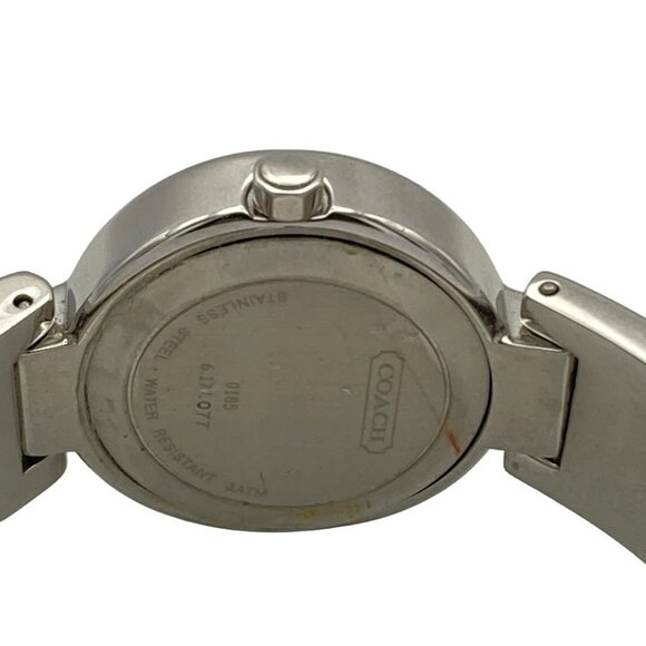 uth COACH Mercer Signature Bracelet Watch 0185 6******** Silver Wrist Watch - Picture 4 of 5
